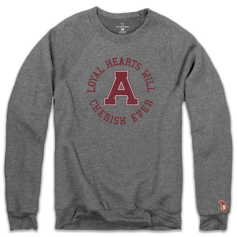 ALMA - LOYAL HEARTS FLEECE SWEATSHIRT (UNISEX)