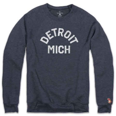 DETROIT, MICH FLEECE SWEATSHIRT (UNISEX)