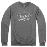 EUCHRE - GREATEST PARTNER FLEECE SWEATSHIRT (UNISEX)