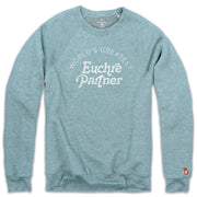 EUCHRE - GREATEST PARTNER FLEECE SWEATSHIRT (UNISEX)