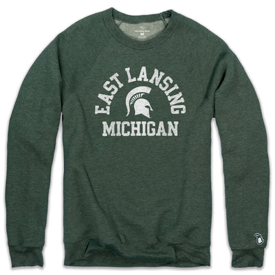 MSU - EAST LANSING FLEECE SWEATSHIRT (UNISEX)