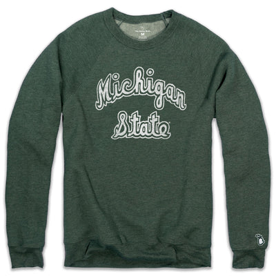 MSU - FULL SCRIPT FLEECE SWEATSHIRT (UNISEX)