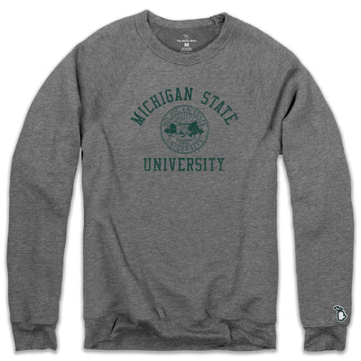 MSU - OFFICIAL SEAL FLEECE SWEATSHIRT (UNISEX)