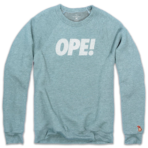 OPE! FLEECE SWEATSHIRT (UNISEX)