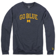 UofM - GO BLUE M FLEECE SWEATSHIRT (UNISEX)