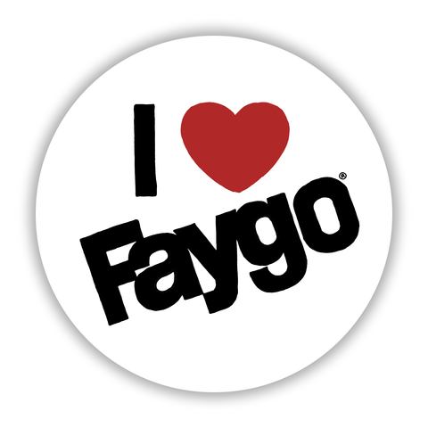I LOVE FAYGO STICKER