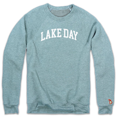 LAKE DAY ARCH FLEECE SWEATSHIRT (UNISEX)