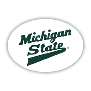 MSU - HOCKEY SCRIPT STICKER