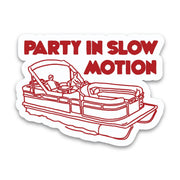 PONTOON PARTY STICKER